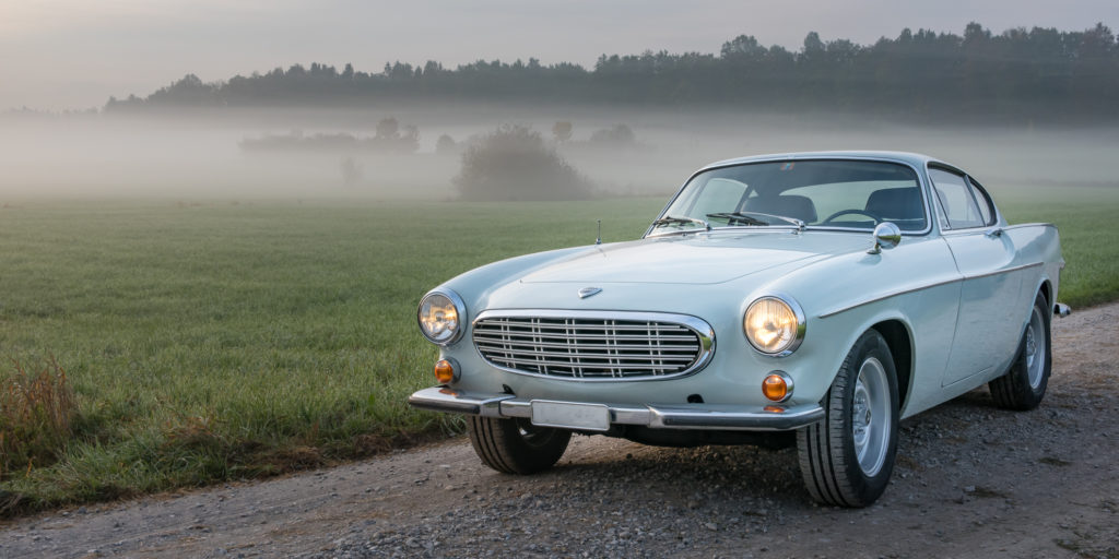 Volvo P1800 S - am Morgen