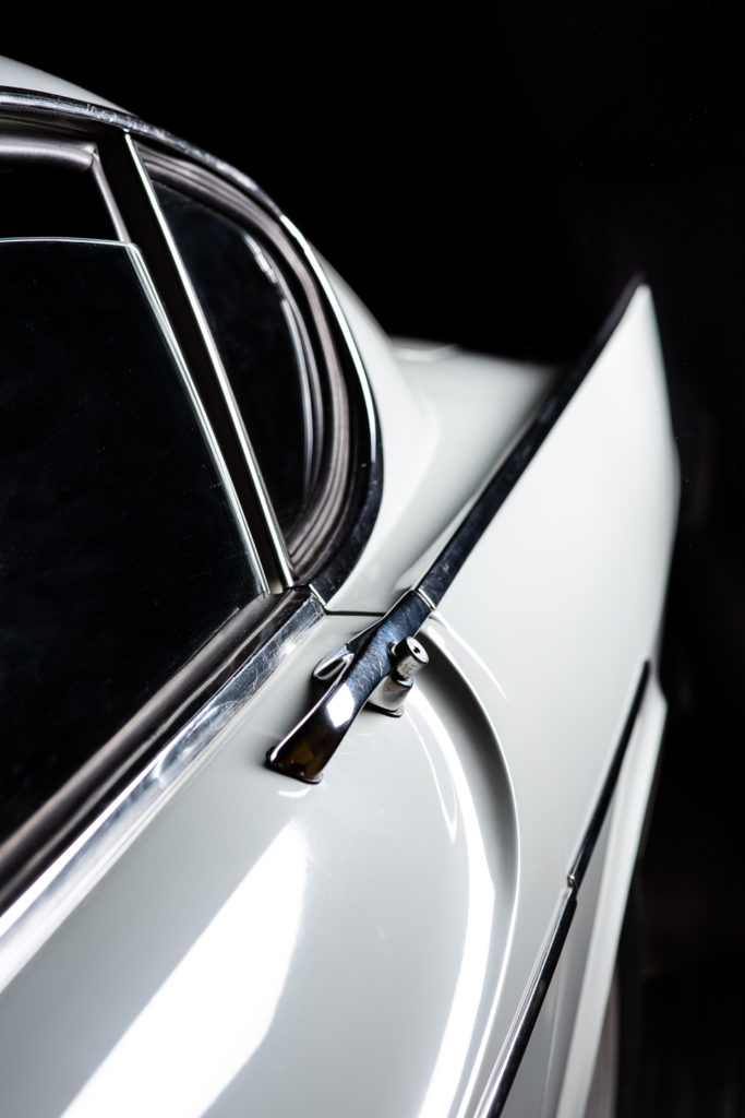 Volvo P1800 S - Türgriff und Heckflosse