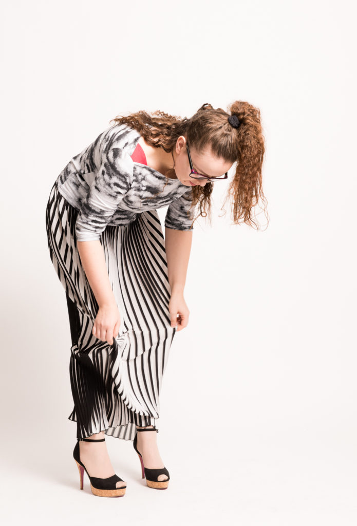 Studio Fotografie, Portrait, High Key, Modefotografie, weibliches Modell