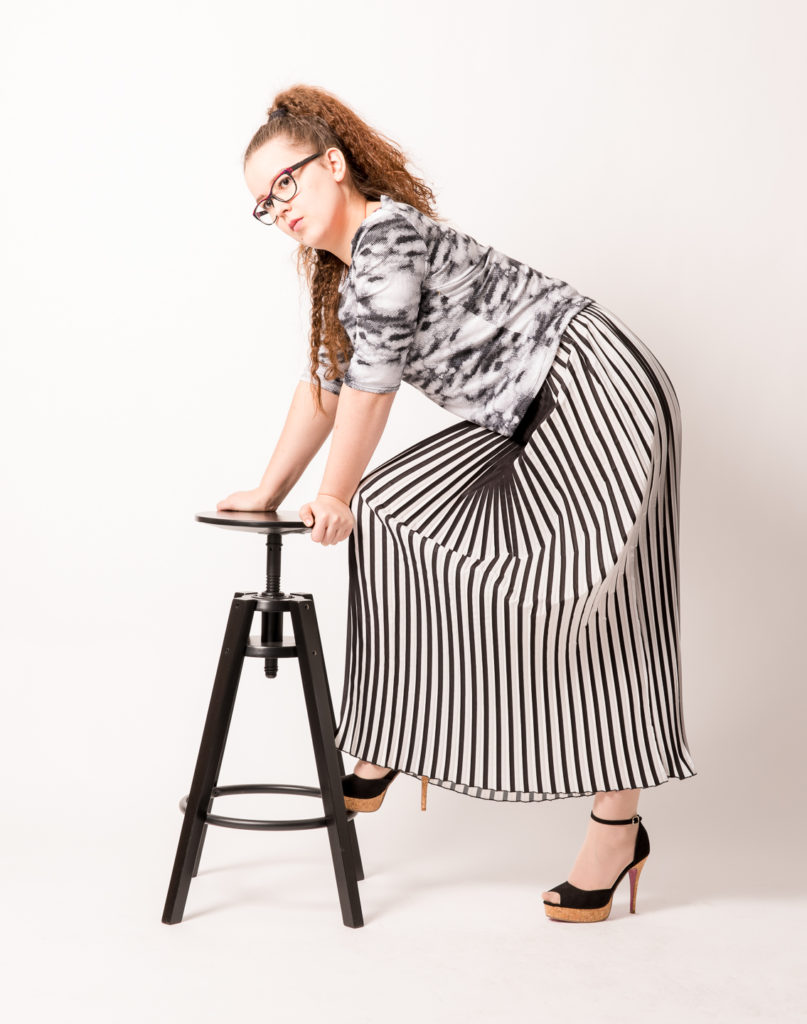 Studio Fotografie, Portrait, High Key, Modefotografie, weibliches Modell