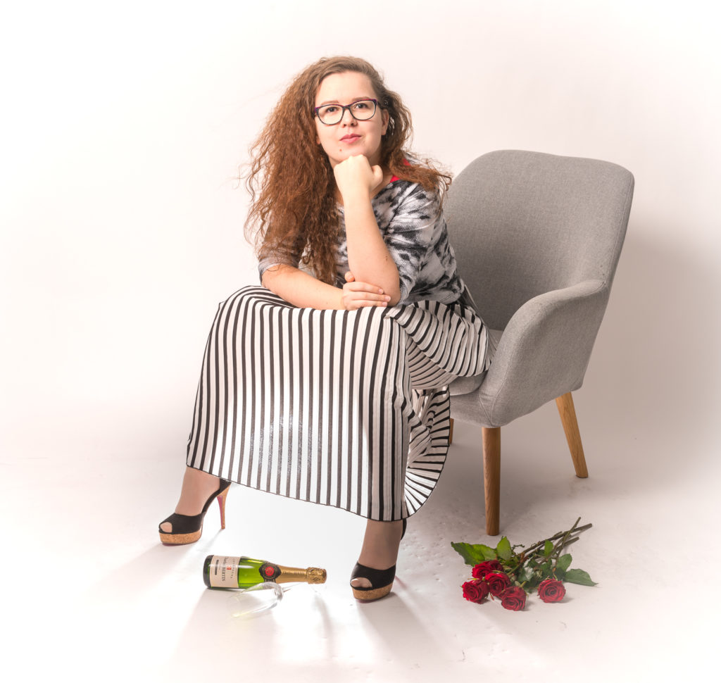 Studio Fotografie, Portrait, High Key, Modefotografie, weibliches Modell