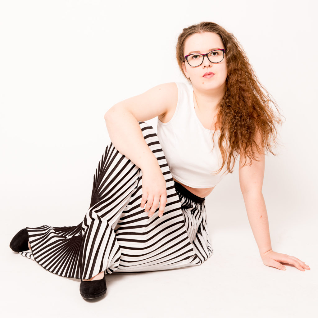 Studio Fotografie, Portrait, High Key, Modefotografie, weibliches Modell
