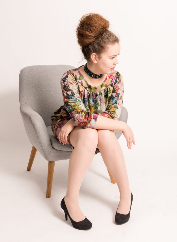 Studio Fotografie, Portrait, High Key, Modefotografie, weibliches Modell