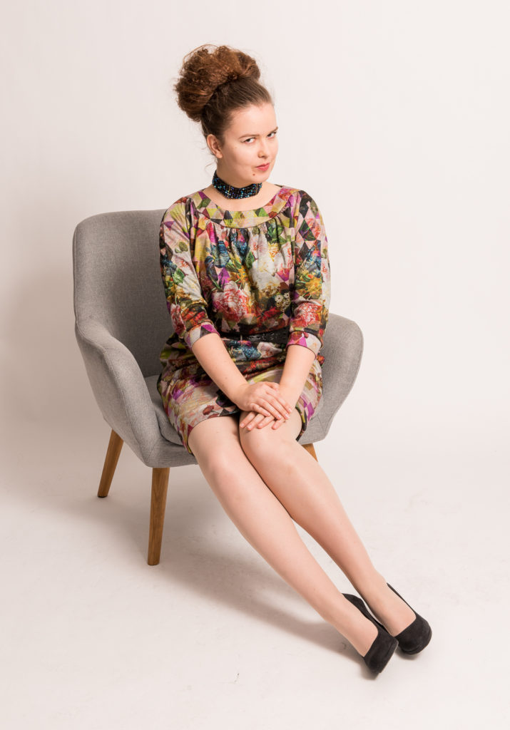 Studio Fotografie, Portrait, High Key, Modefotografie, weibliches Modell