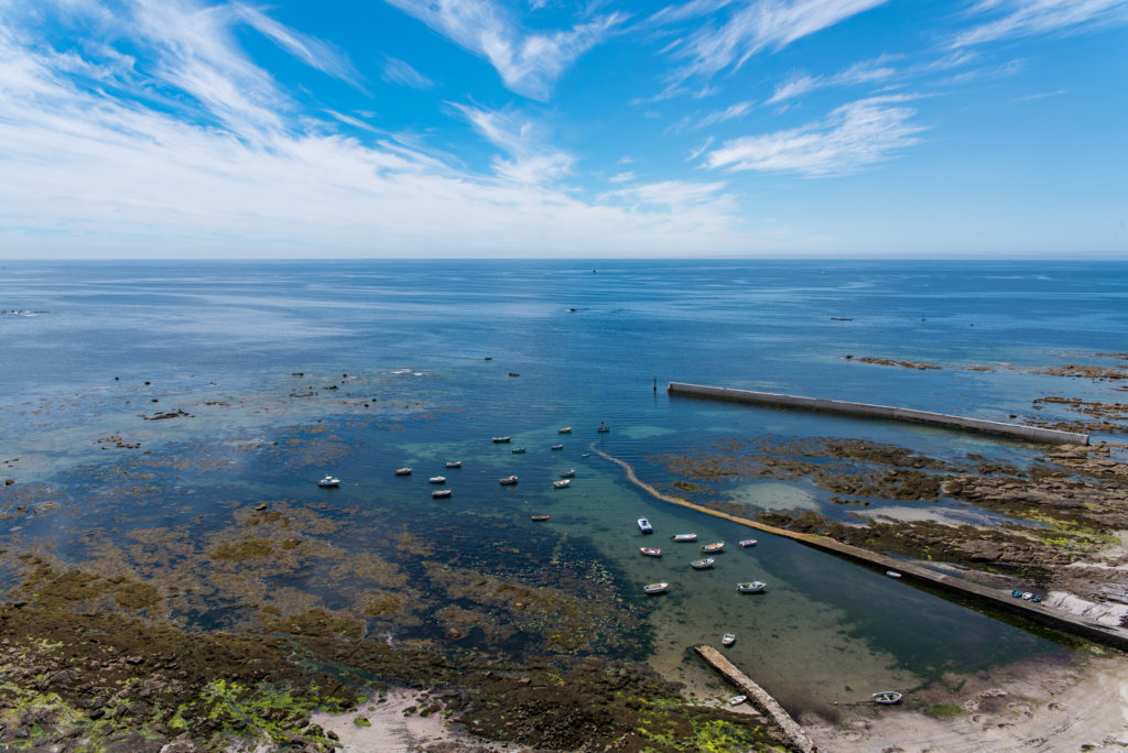 Breizh, Bretagne, Aussicht vom Phare Eckm&uuml;hl