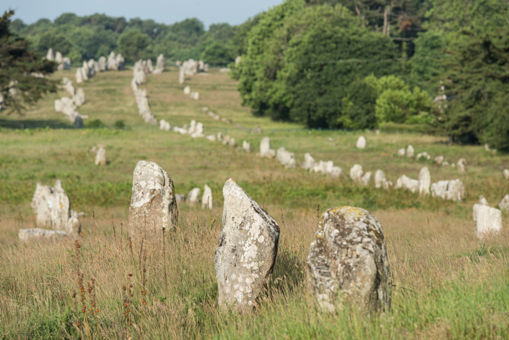 Breizh, Bretagne, Megalithenreihen bei Carnac