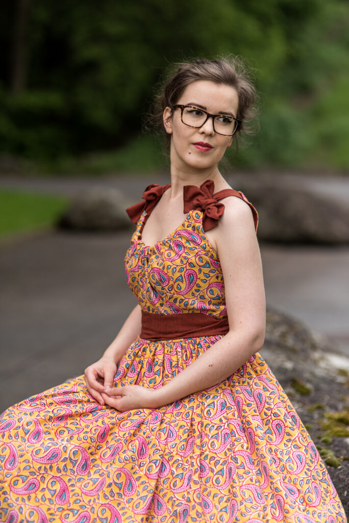 Fotoshooting available light, model, Mode, Kleider, Landschaft, Sommer