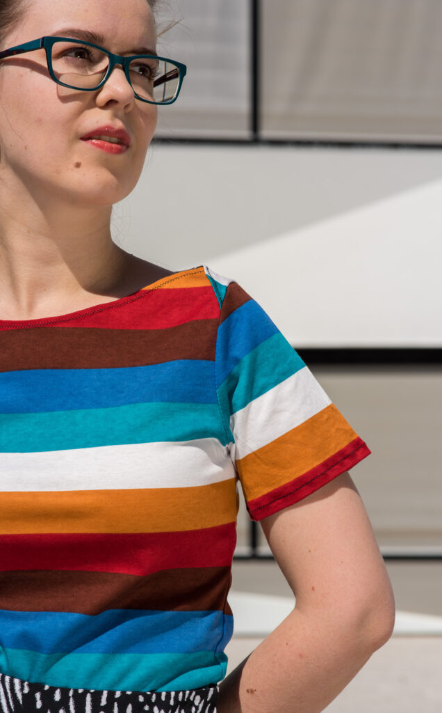 Shooting, Model, available light, sommerliche Kleider